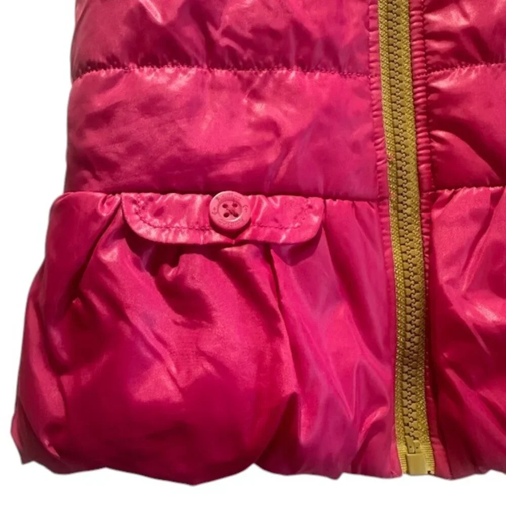 Magenta Toddler‎ Girls Nautica Puffer Vest Size 18 months